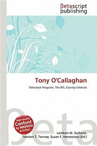Tony O'Callaghan