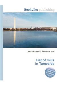 List of Mills in Tameside