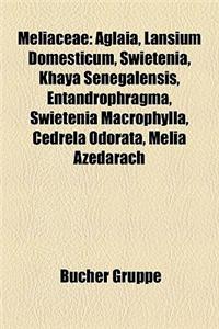 Meliaceae: Aglaia, Lansium Domesticum, Swietenia, Khaya Senegalensis, Entandrophragma, Swietenia Macrophylla, Cedrela Odorata, Me