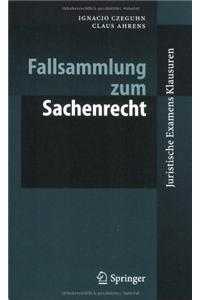 Fallsammlung Zum Sachenrecht