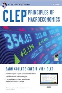 CLEP(R) Principles of Macroeconomics Book + Online