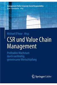 Csr Und Value Chain Management: Profitables Wachstum Durch Nachhaltig Gemeinsame Wertschopfung