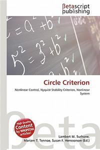 Circle Criterion