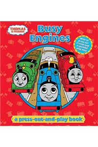 Busy Engines: A Press-out and Play Book
