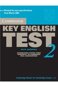 Cambridge Key English Test 2 Self Study Pack: Examination Papers from the University of Cambridge ESOL Examinations