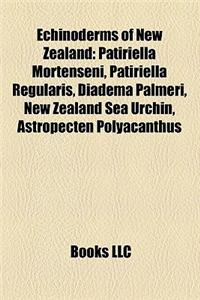 Echinoderms of New Zealand