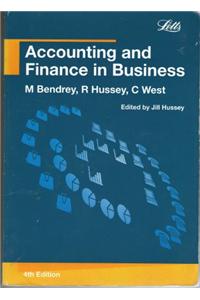 Accounting and Finance in Business