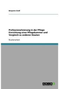 Professionalisierung in Der Pflege. Einrichtung Einer Pflegekammer in Deutschland Im Internationalen Vergleich