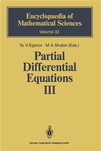 Partial Differential Equations III: The Cauchy Problem. Qualitative Theory of Partial Differential Equations
