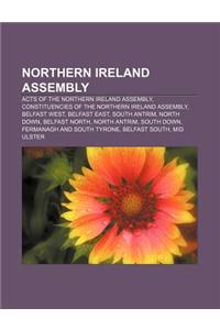 Northern Ireland Assembly: Acts of the Northern Ireland Assembly, Constituencies of the Northern Ireland Assembly, Belfast West, Belfast East
