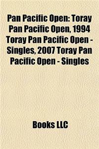 Pan Pacific Open: Toray Pan Pacific Open, 1994 Toray Pan Pacific Open - Singles, 2007 Toray Pan Pacific Open - Singles