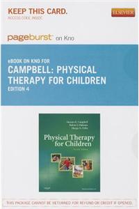 Physical Therapy for Children - Pageburst E-Book on Kno (Retail Access Card)
