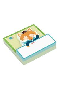 Mr. Fox Shaped Memo Pad