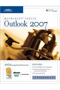 Outlook 2007: Intermediate + Certblaster & CBT, Student Manual with Data