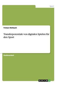 Transferpotentiale Von Digitalen Spielen Fur Den Sport