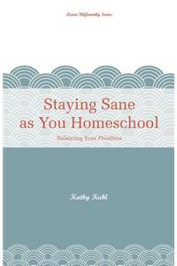 Staying Sane as You Homeschool