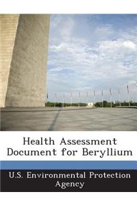 Health Assessment Document for Beryllium