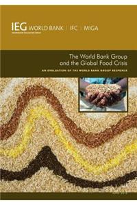The World Bank Group and the Global Food Crisis: An Evaluation of the World Bank Group Response
