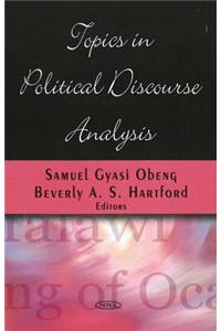 Political Discourse Analysis Research