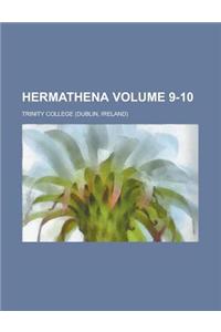 Hermathena Volume 9-10