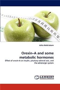 Orexin-A and Some Metabolic Hormones
