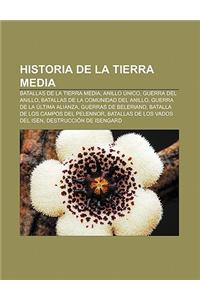 Historia de La Tierra Media: Batallas de La Tierra Media, Anillo Unico, Guerra del Anillo, Batallas de La Comunidad del Anillo