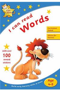 I Can Read Words