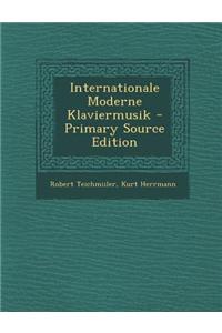 Internationale Moderne Klaviermusik