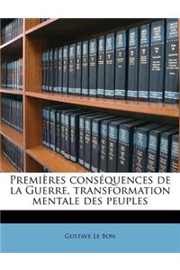 Premieres Consequences de La Guerre, Transformation Mentale Des Peuples