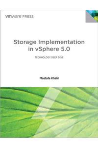 Storage Implementation in VSphere 5.0