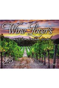 Wine Lover's Daily 2016 Calendar
