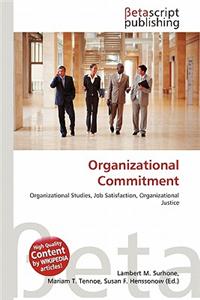 Organizational Commitment