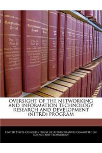 Oversight of the Networking and Information Technology Research and Development (Nitrd) Program
