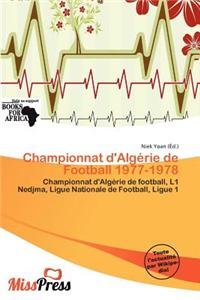 Championnat D'Alg Rie de Football 1977-1978