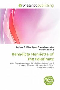 Benedicta Henrietta of the Palatinate