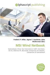 Msi Wind Netbook