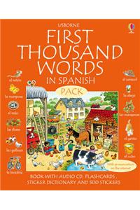 First 1000 Words Pack - Spanish