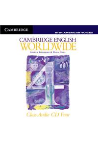 Cambridge English Worldwide Level 4 Class Audio CD with American Voices: Level 4