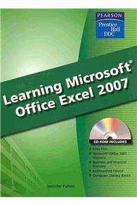 Learning Microsoft Excel 2007