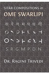 Sitar Compositions in Ome Swarlipi