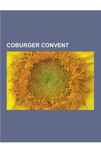 Coburger Convent: Landsmannschaft Preussen Berlin, Landsmannschaft Gottinga Gottingen, Landsmannschaft Salia Bonn, Landsmannschaft Wurtt