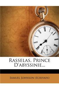 Rasselas, Prince D'Abyssinie...