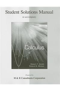 Student Solutions Manual to Accompany Calculus
