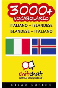 3000+ Italiano - Islandese Islandese - Italiano Vocabolario