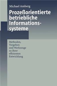 Prozessorientierte Betriebliche Informationssysteme