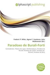 Paradoxe de Burali-Forti
