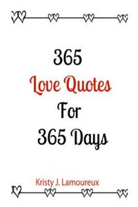 365 Love Quotes for 365 Days