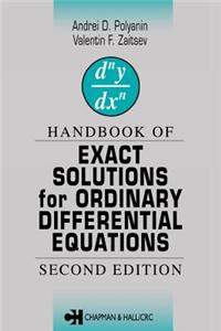 Handbook of Exact Solutions for Ordinary Differential Equations, Second Edition