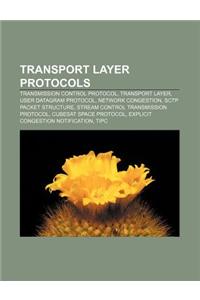 Transport Layer Protocols: Transmission Control Protocol, Transport Layer, User Datagram Protocol, Network Congestion, Sctp Packet Structure