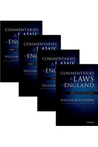 The Oxford Edition of Blackstone's: Commentaries on the Laws of England: Book IV: Of Public Wrongs